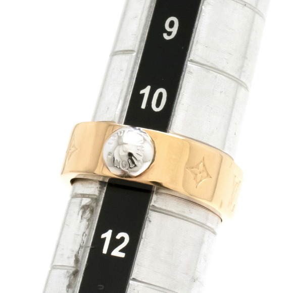 Louis Vuitton Berg Nanogram Ring Ring S Japanese Pink/Gold - Picture 5 of 5